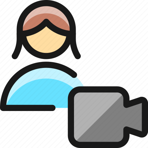 Single, woman, actions, video icon - Download on Iconfinder
