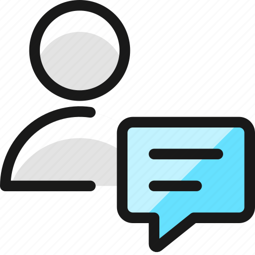 Chat, neutral, single, actions icon - Download on Iconfinder
