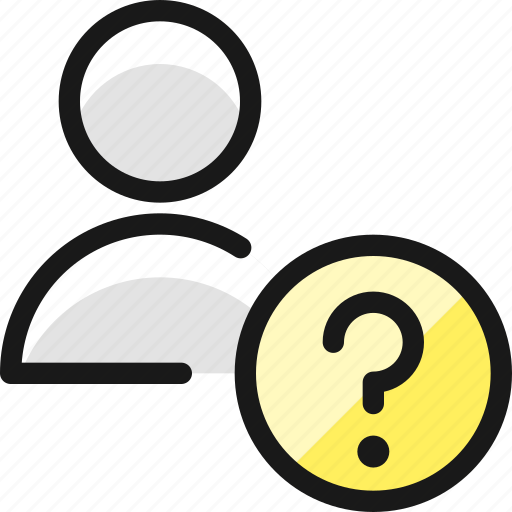 Single, neutral, actions, question icon - Download on Iconfinder