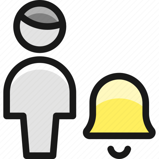 Single, man, actions, alarm icon - Download on Iconfinder