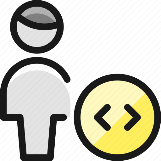 Single, man, actions, coding icon - Download on Iconfinder