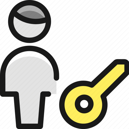Single, man, actions, key icon - Download on Iconfinder