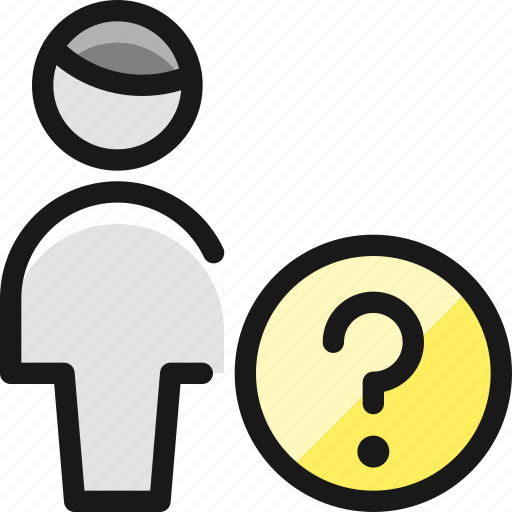 Single, man, actions, question icon - Download on Iconfinder