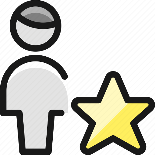 Single, man, actions, star icon - Download on Iconfinder