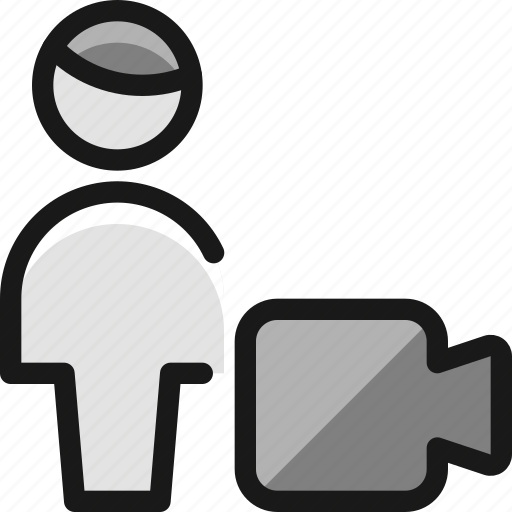 Single, man, actions, video icon - Download on Iconfinder