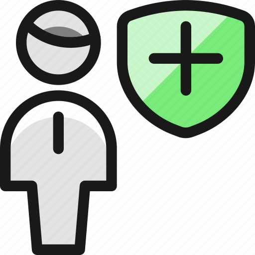 Single, man, shield icon - Download on Iconfinder