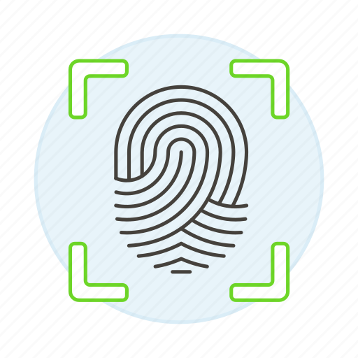 Biometric, sensor, fingerprint, user, identification, scan icon - Download on Iconfinder