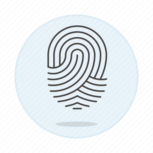 Biometric, fingerprint, id, identification, scanner, sensor, touch icon - Download on Iconfinder