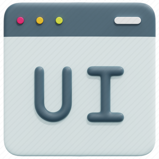 Ui, design, ux, web, website, interface, 3d icon - Download on Iconfinder