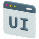ui, design, ux, web, website, interface, 3d