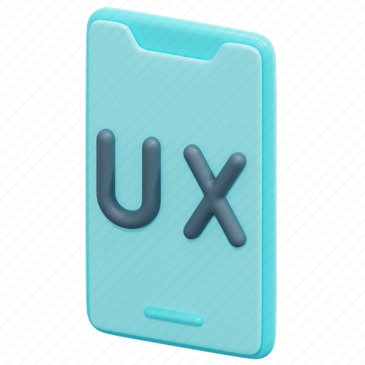 Ux, ui, mobile, phone, interface, design, 3d icon - Download on Iconfinder