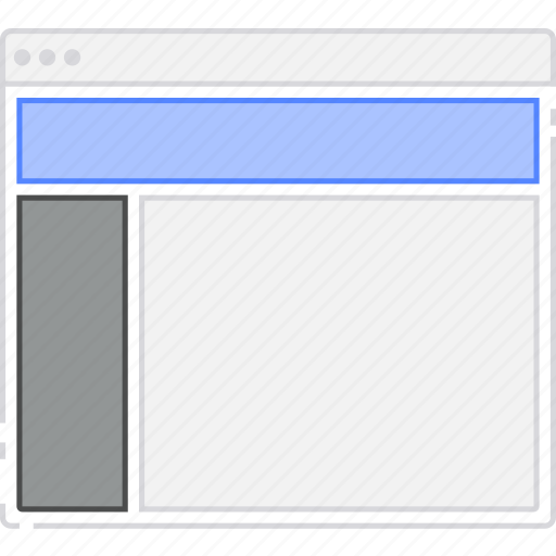Browser, card, column, flowchart, l, layout, menu icon - Download on Iconfinder