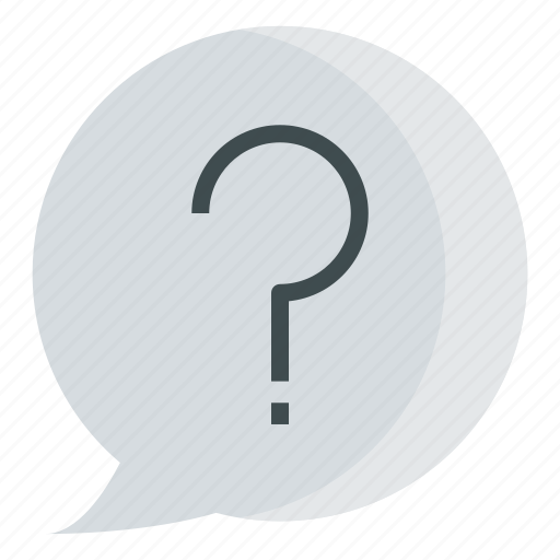 Asking, bubble, feeback, help, problem, question, report icon - Download on Iconfinder