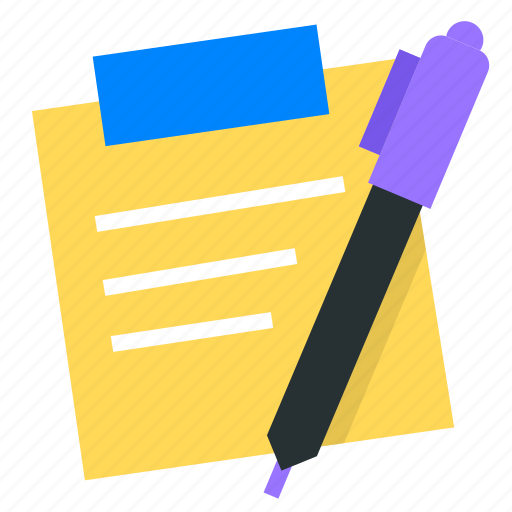 Note, pen, sticky, ux, write icon - Download on Iconfinder
