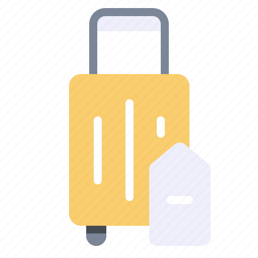 Bag, bagggae, luggage, nametag, tag, travel icon - Download on Iconfinder