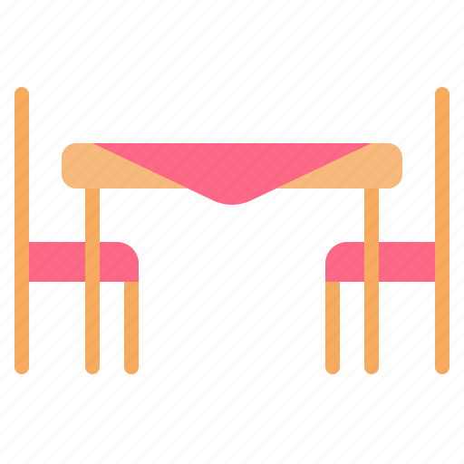 Chair, dinner, restaurant, table icon - Download on Iconfinder