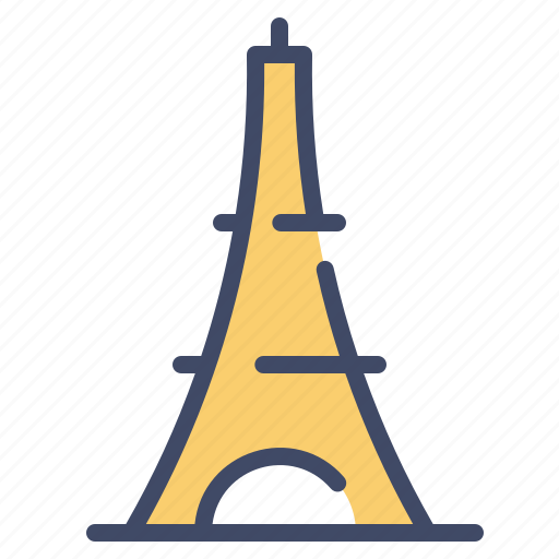 Building, eiffel, france, landmark, paris, tower icon - Download on Iconfinder