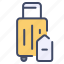 bag, bagggae, luggage, nametag, tag, travel 