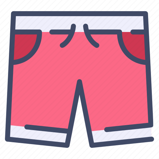 Clothes, men, short, swimsuit, wear icon - Download on Iconfinder