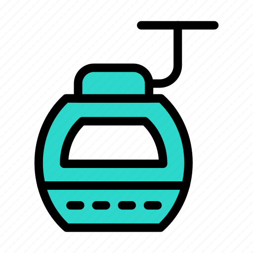 Chairlift, ropeway, cableway, vacation, tour icon - Download on Iconfinder