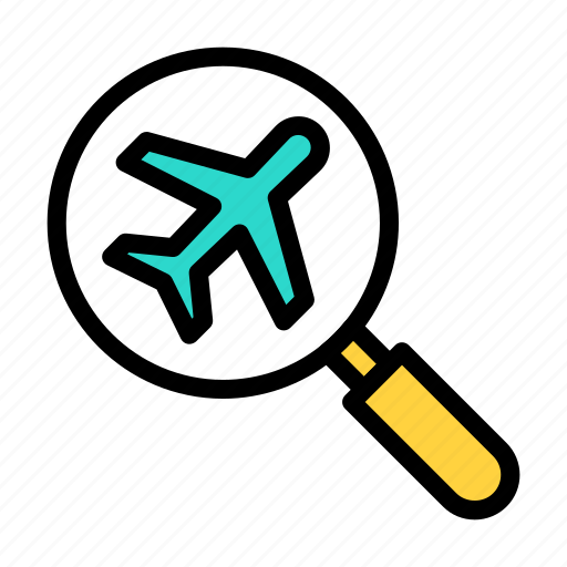 Flight, travel, search, tour, vacation icon - Download on Iconfinder