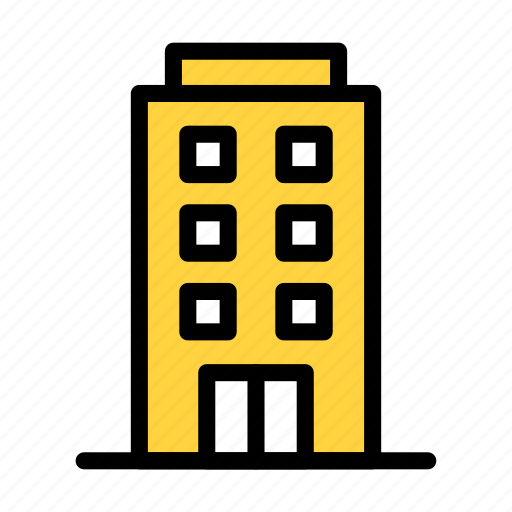 Hotel, building, vacation, room, motel icon - Download on Iconfinder