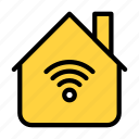 house, home, wifi, internet, signal