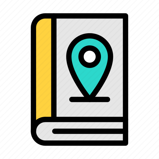 Location, book, travel, tour, vacation icon - Download on Iconfinder