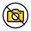 notallowed, camera, stop, movie, restricted 