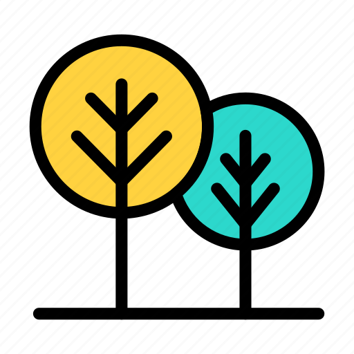 Tree, forest, nature, vacation, landscape icon - Download on Iconfinder