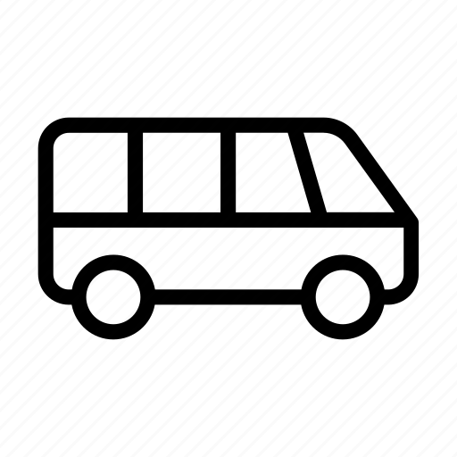 Van, truck, vehicle, transport, travel icon - Download on Iconfinder