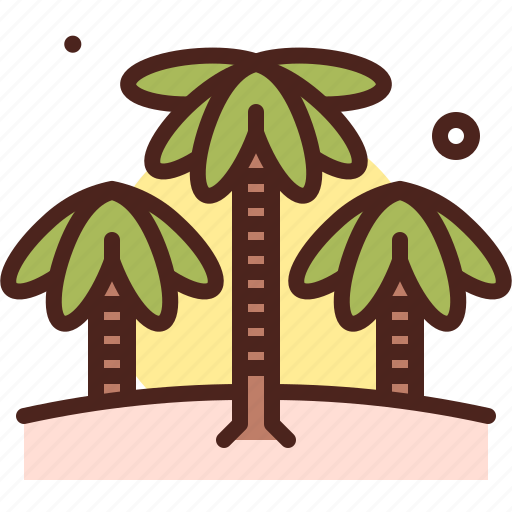 Cocos, tree, holidays, travel icon - Download on Iconfinder