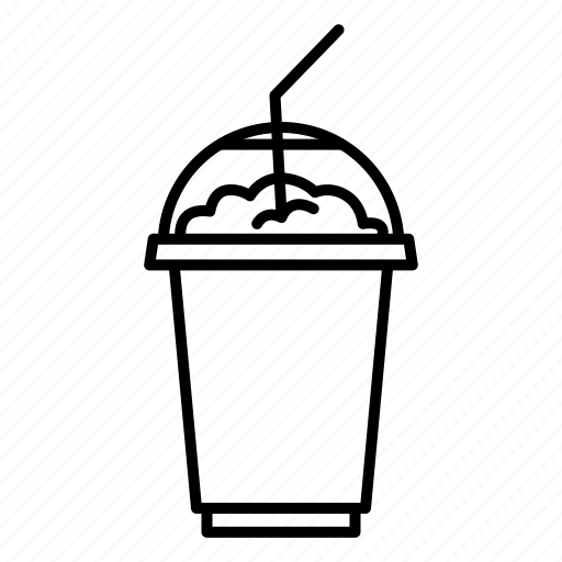 Milkshake, shake, drink, cup, cold, bar icon - Download on Iconfinder