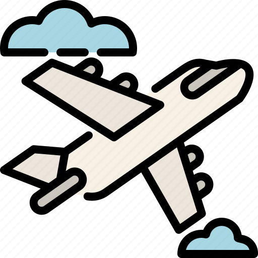 Airplane, flight, holiday, summer, tourism, travel, vacation icon - Download on Iconfinder