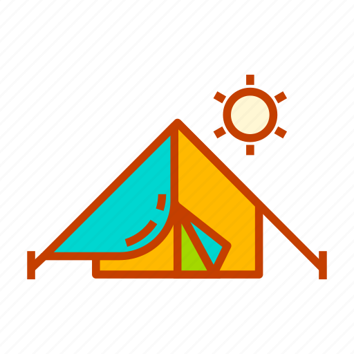 Camp, adventure, camping, nature, outdoors, tent, vacation icon - Download on Iconfinder