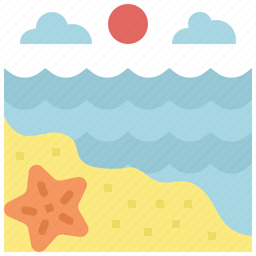 Beach, holiday, sea, summer, tourism, travel, vacation icon - Download on Iconfinder