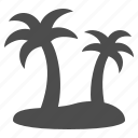 island, palm tree, tropical, vacation 