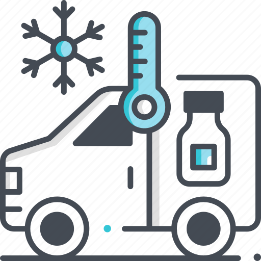 Storage, cold, vaccine, transport, van icon - Download on Iconfinder