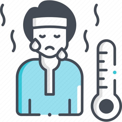 Side effects, fever, temperature icon - Download on Iconfinder