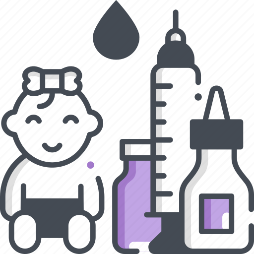 Baby, people, vaccine, injection, medicine icon - Download on Iconfinder