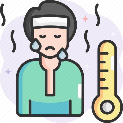 Side effects, fever, temperature icon - Download on Iconfinder