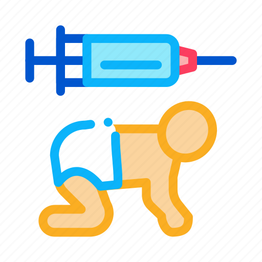 Baby, children, healthcare, human, outlie, vaccination, vaccinations icon - Download on Iconfinder