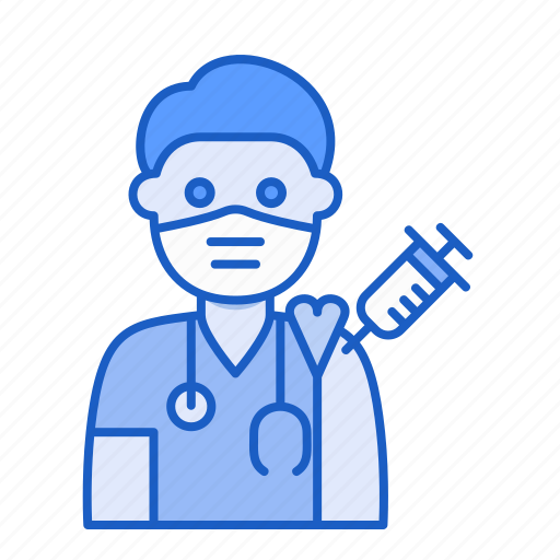 Medic, doctor, avatar, vaccine, vaccination icon - Download on Iconfinder