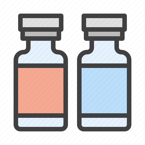 Bottles, vaccine, drugs, antivirus, medical icon - Download on Iconfinder