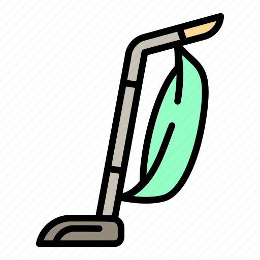 Cleaner, person, retro, stick, vacuum icon - Download on Iconfinder