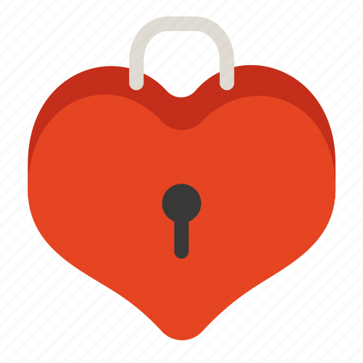 Heart, lock, love, padlock, valentine icon - Download on Iconfinder