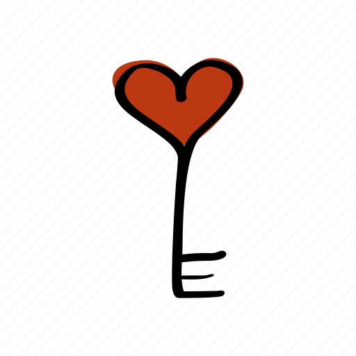 Heart, key, lock, love, password, valentine, valentines icon - Download on Iconfinder