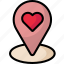 location, map, valentine 