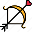 arrow, cupid, heart, love, valentine 