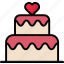 birthday, cake, celebration, dessert, valentine 